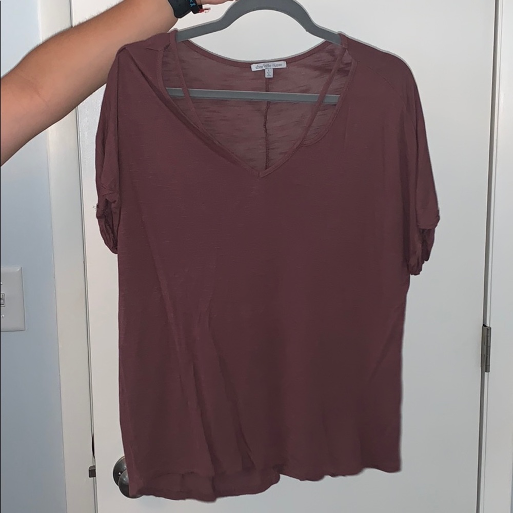 Charlotte rousse comfy hangout t shirt